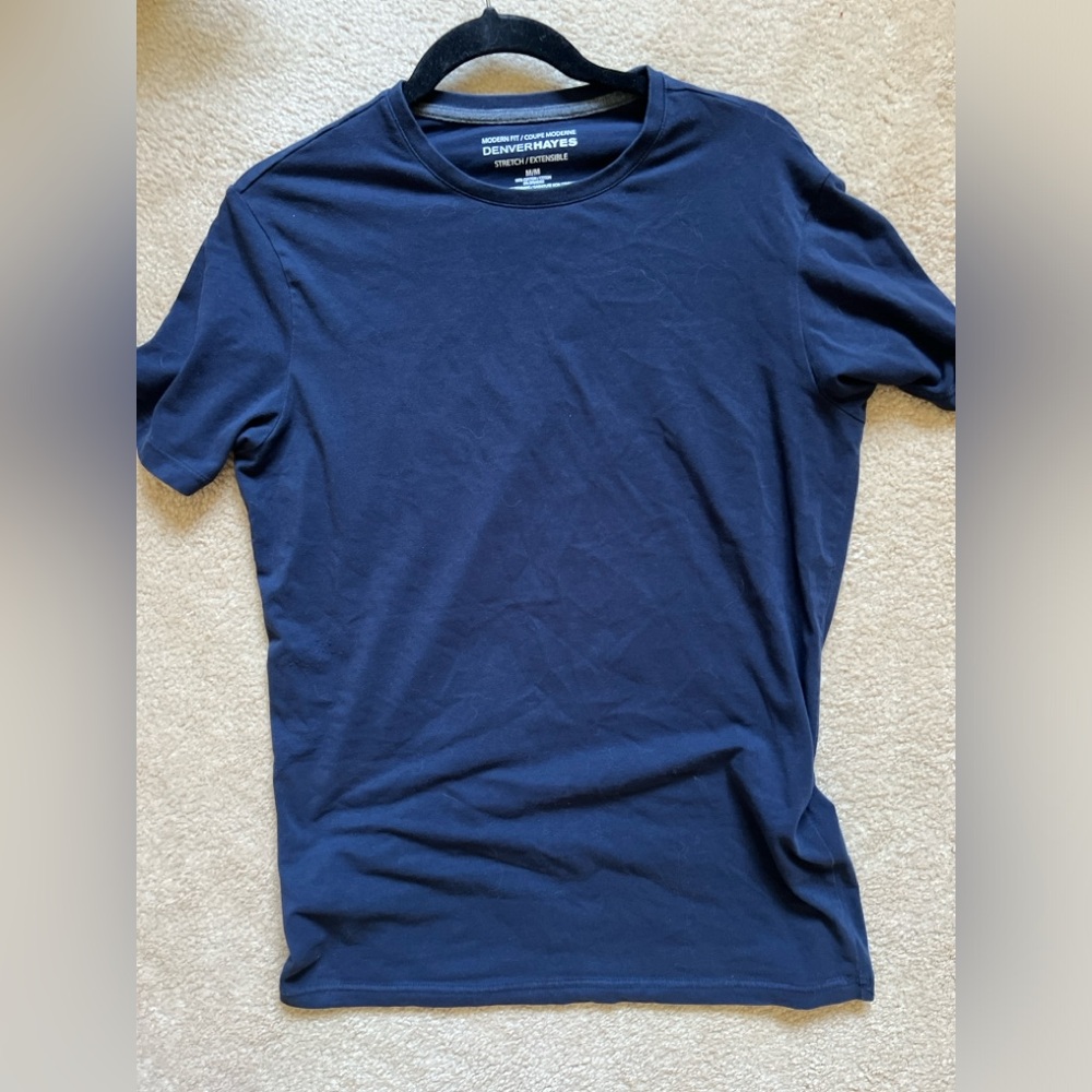 Navy Denver Hayes t shirt